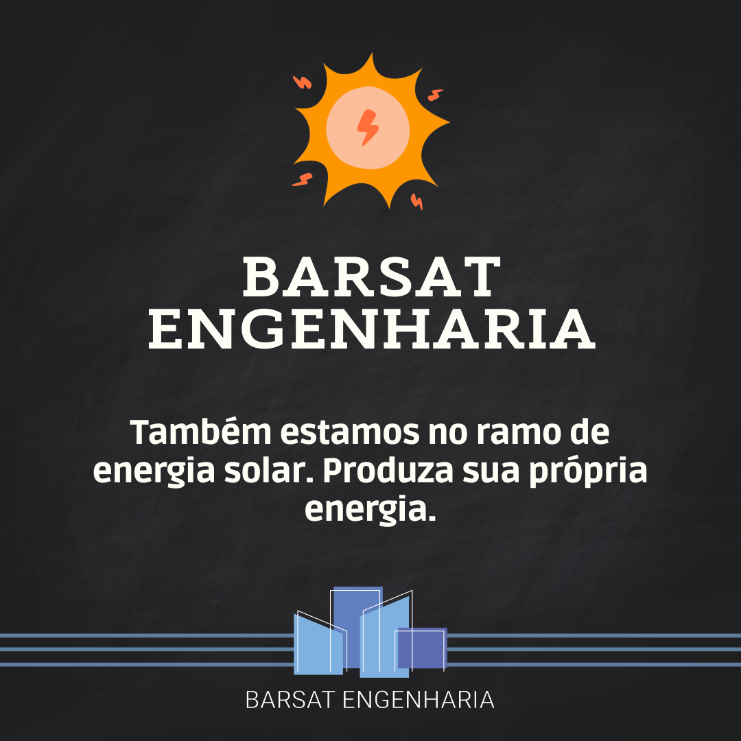 Também realizamos projetos de energia solar